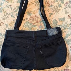 Levi's Black Denim Shoulder Bag